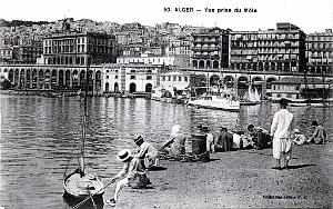 ALGER - VUE PRISE DU MOLE